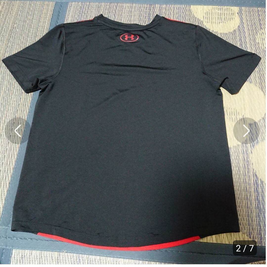 UNDER ARMOUR(アンダーアーマー)のアンダーアーマー Tシャツ 150㎝ キッズ/ベビー/マタニティのキッズ服男の子用(90cm~)(Tシャツ/カットソー)の商品写真