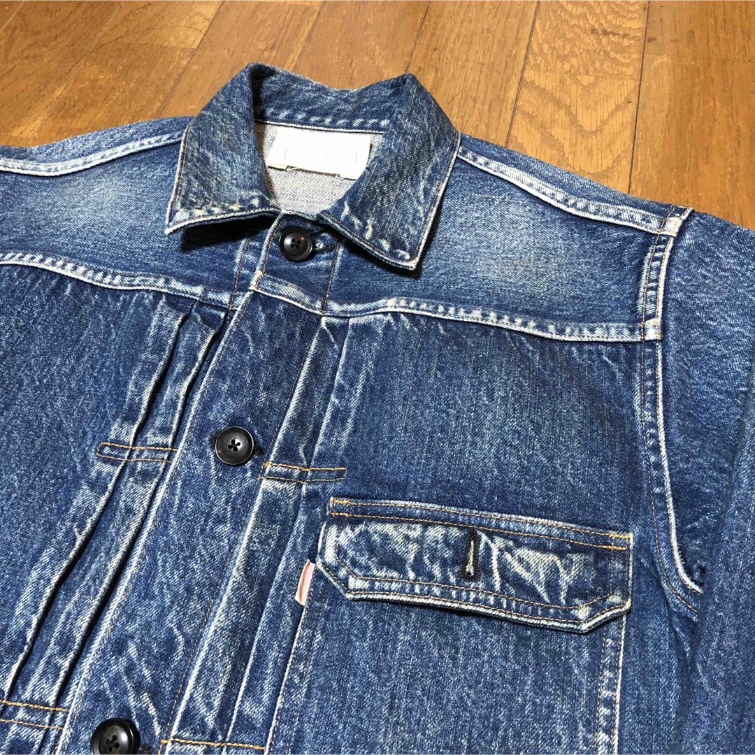 希少 cantate カンタータ T-BACK デニムジャケット DENIM