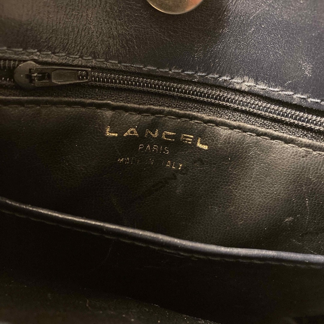 LANCEL(ランセル)の激レア！希少LANCEL世界三大都市プレートショルダーバッグ！イタリア製本革 レディースのバッグ(ショルダーバッグ)の商品写真