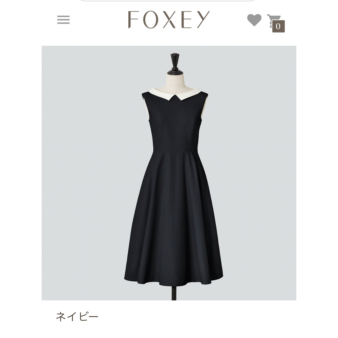 FOXEY DRESS "LACE FLOWER"