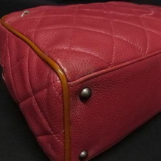 【激レア】1点物 シャネル マトラッセ キャビアスキン ハンドバッグ ボストン
