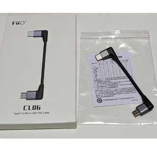 フィーオ(FiiO)のFiio ショートUSBケーブル CL06(その他)