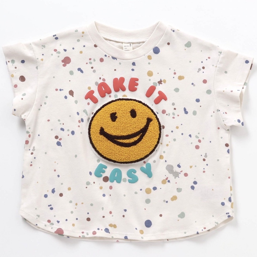 apres les cours(アプレレクール)のapres les cours   半袖　110 キッズ/ベビー/マタニティのキッズ服女の子用(90cm~)(Tシャツ/カットソー)の商品写真