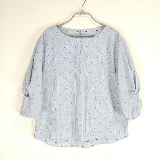 少し豊富な贈り物 美品 リフレクト 七分袖 カットソー ニット 薄手 9号