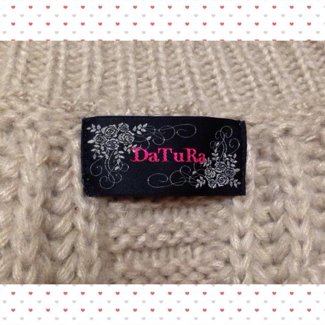 DaTuRa(ダチュラ)のダチュラ ダーリンニット レディースのトップス(ニット/セーター)の商品写真