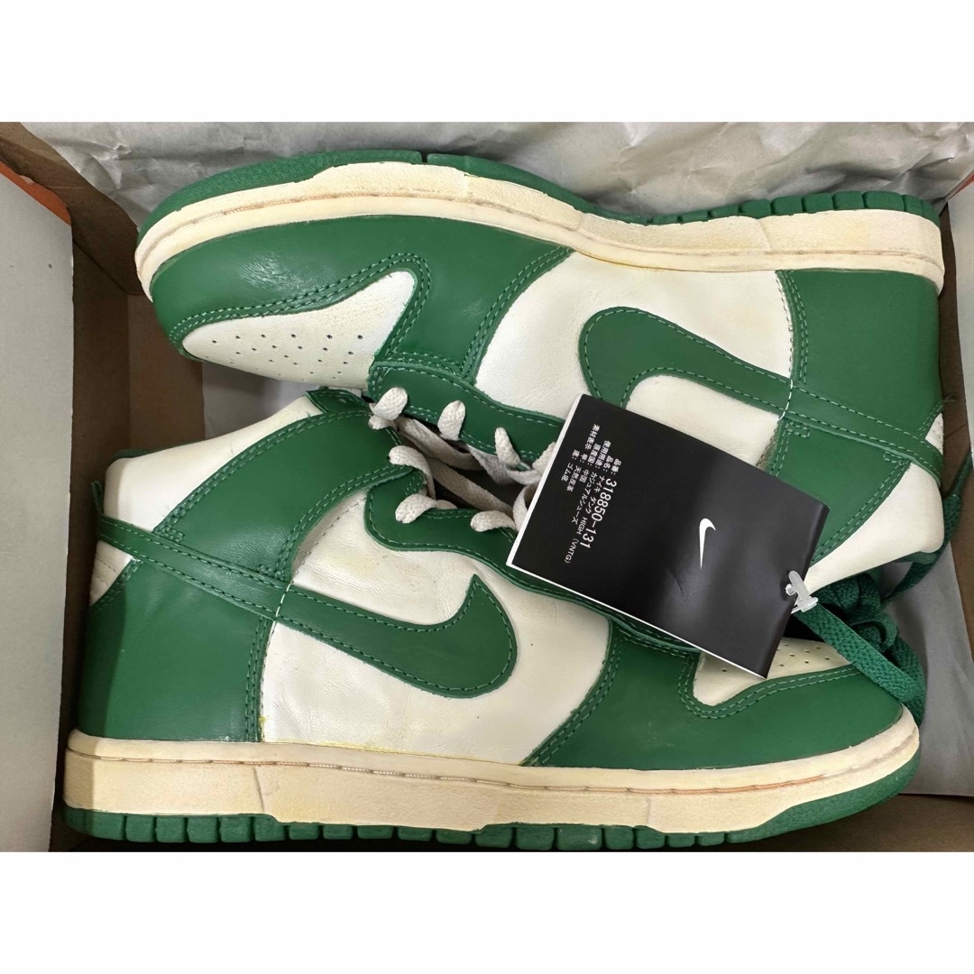 2008 NIKE DUNK HIGH VNTG PINE GREEN 27.5