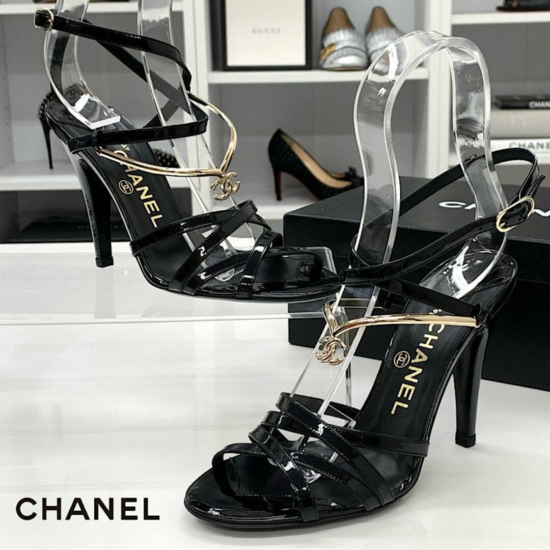 CHANEL - 7020 未使用 シャネル パテント ココマーク ストラップ