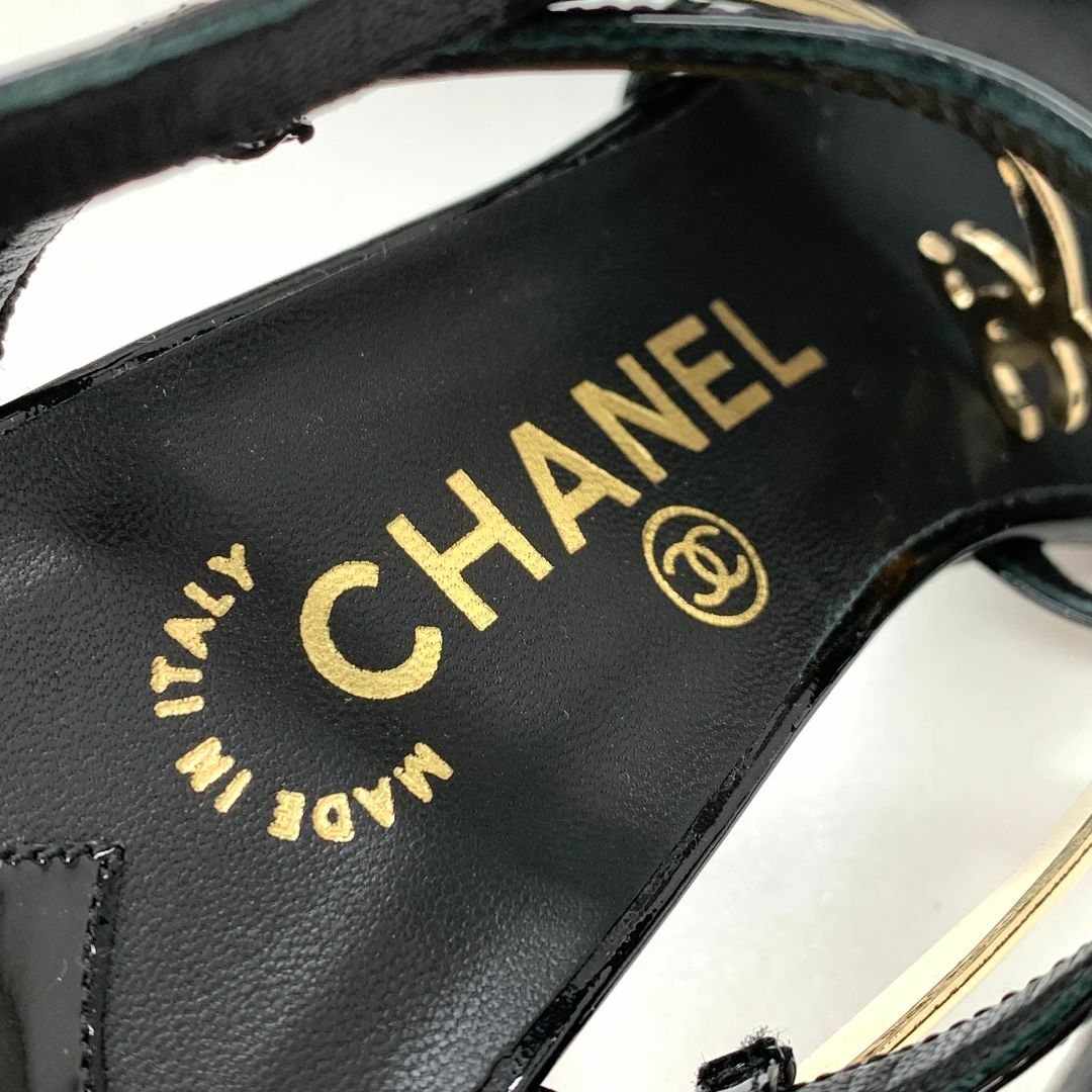 CHANEL - 7020 未使用 シャネル パテント ココマーク ストラップ