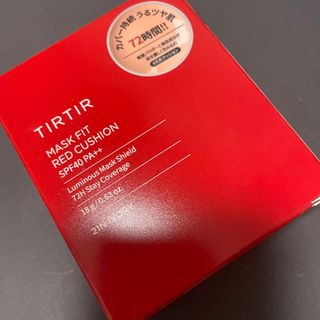 ラネージュ(LANEIGE)のtirtir クッションファンデ レッド 21N 18g 赤(ファンデーション)