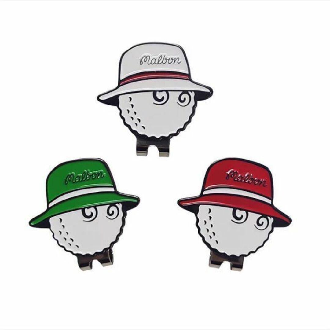 マルボン Malbon ゴルフ クリップマーカー バケット NO.2 赤US 通販 マルボン Malbon ゴルフ クリップマーカー バケット NO.2 赤US