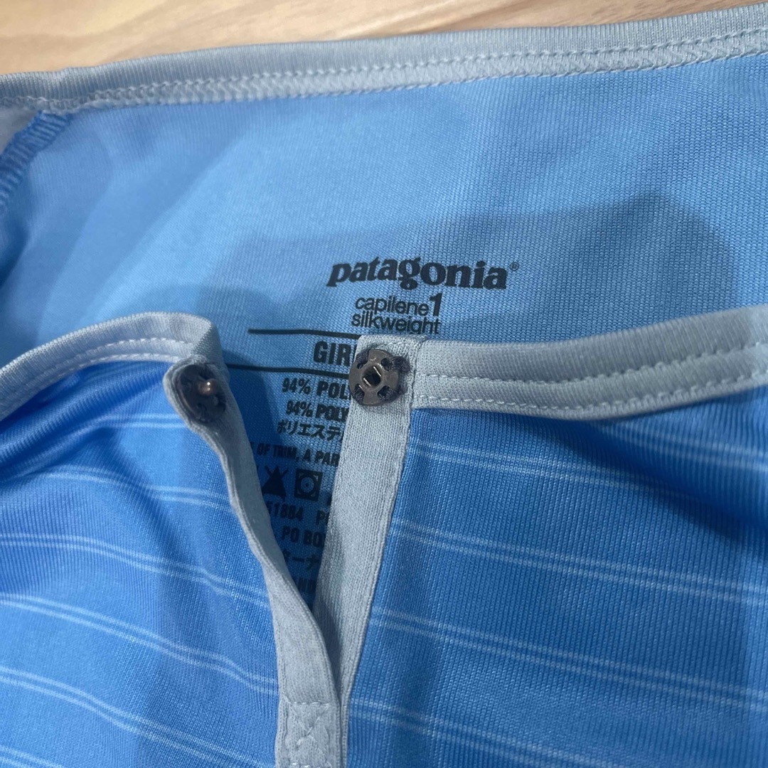 patagonia(パタゴニア)のpatagonia capilene1 silkweight GIRL'S M キッズ/ベビー/マタニティのキッズ服女の子用(90cm~)(ジャケット/上着)の商品写真