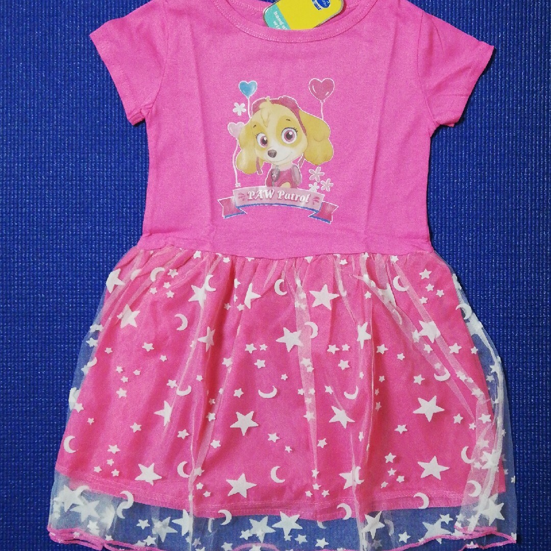 パウパトロール ワンピース 120 ドレス キッズ/ベビー/マタニティのキッズ服女の子用(90cm~)(ワンピース)の商品写真