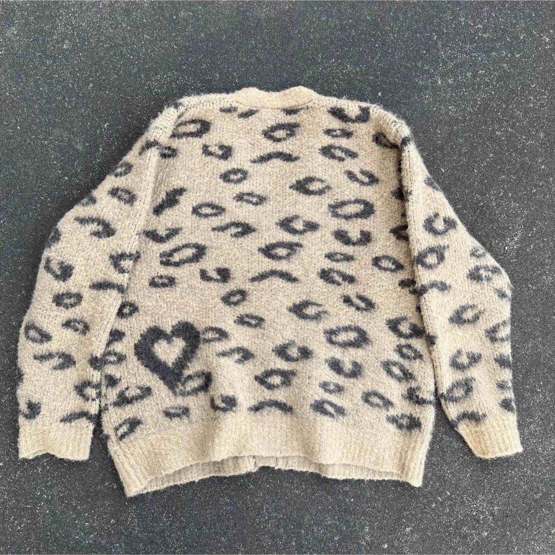 オンライン格安 ttt_msw leopard mohair cardigan | solinvet.com