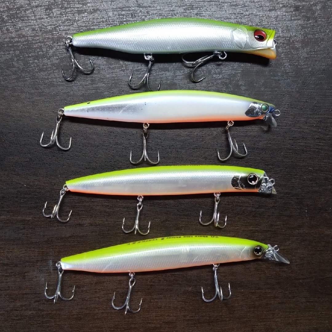 Megabass(メガバス)のNew(*´∀｀)♪さん専用！シーバスルアーセット スポーツ/アウトドアのフィッシング(ルアー用品)の商品写真