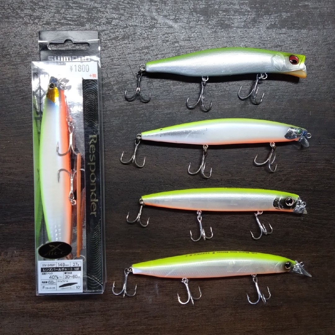 Megabass(メガバス)のNew(*´∀｀)♪さん専用！シーバスルアーセット スポーツ/アウトドアのフィッシング(ルアー用品)の商品写真