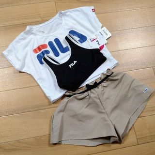 【新品】水着 FILA　ベージュ　120　定価4,400円(水着)