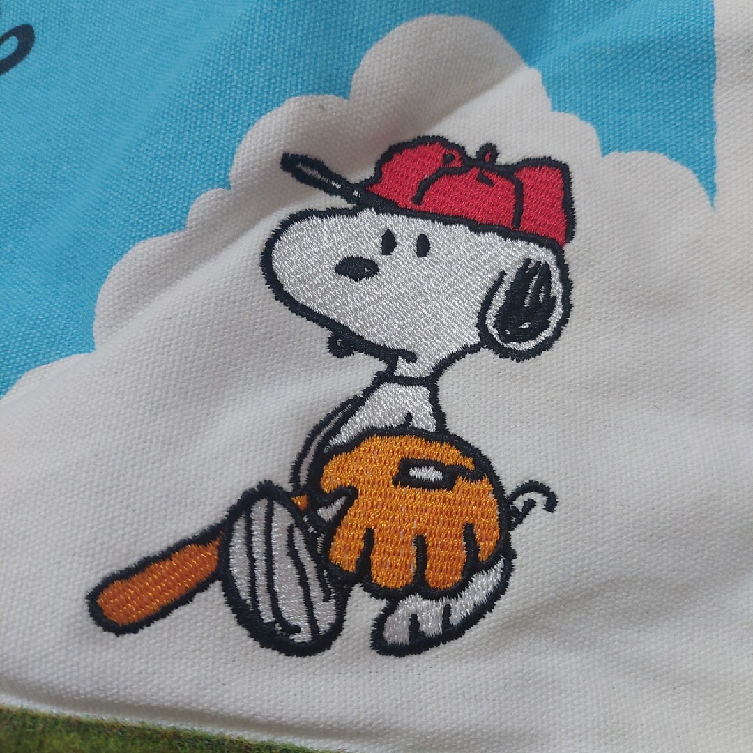 SNOOPY(スヌーピー)の【新品】スヌーピー　peanuts　SNOOPY　野球　バッグ キッズ/ベビー/マタニティのこども用バッグ(レッスンバッグ)の商品写真