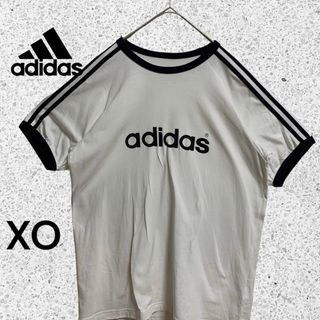 アディダス(adidas)のadidas/アディダス　ロゴTシャツ 3本線　ビックシルエット(Tシャツ/カットソー(半袖/袖なし))