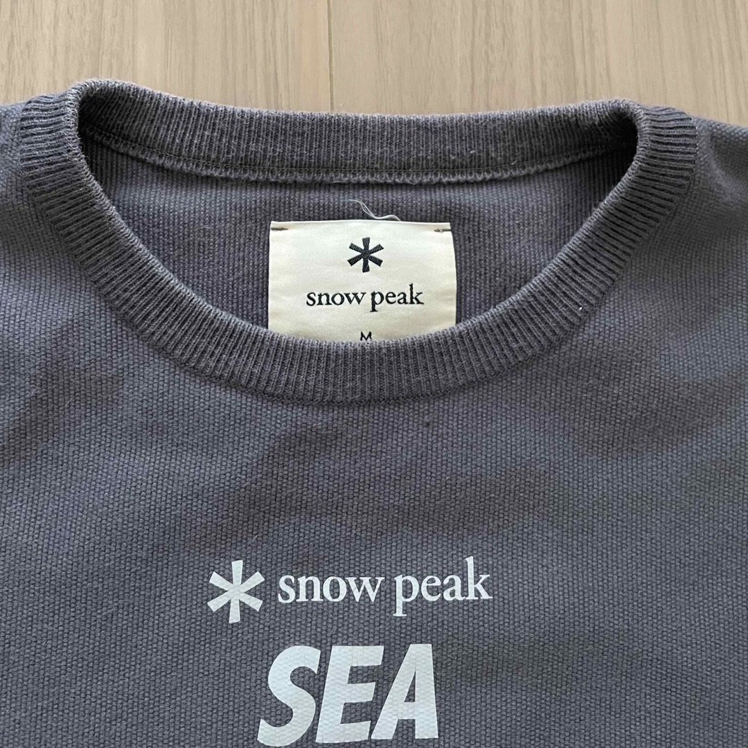 WIND AND SEA(ウィンダンシー)のsnow peak × WIND AND SEA Tシャツ メンズのトップス(Tシャツ/カットソー(半袖/袖なし))の商品写真