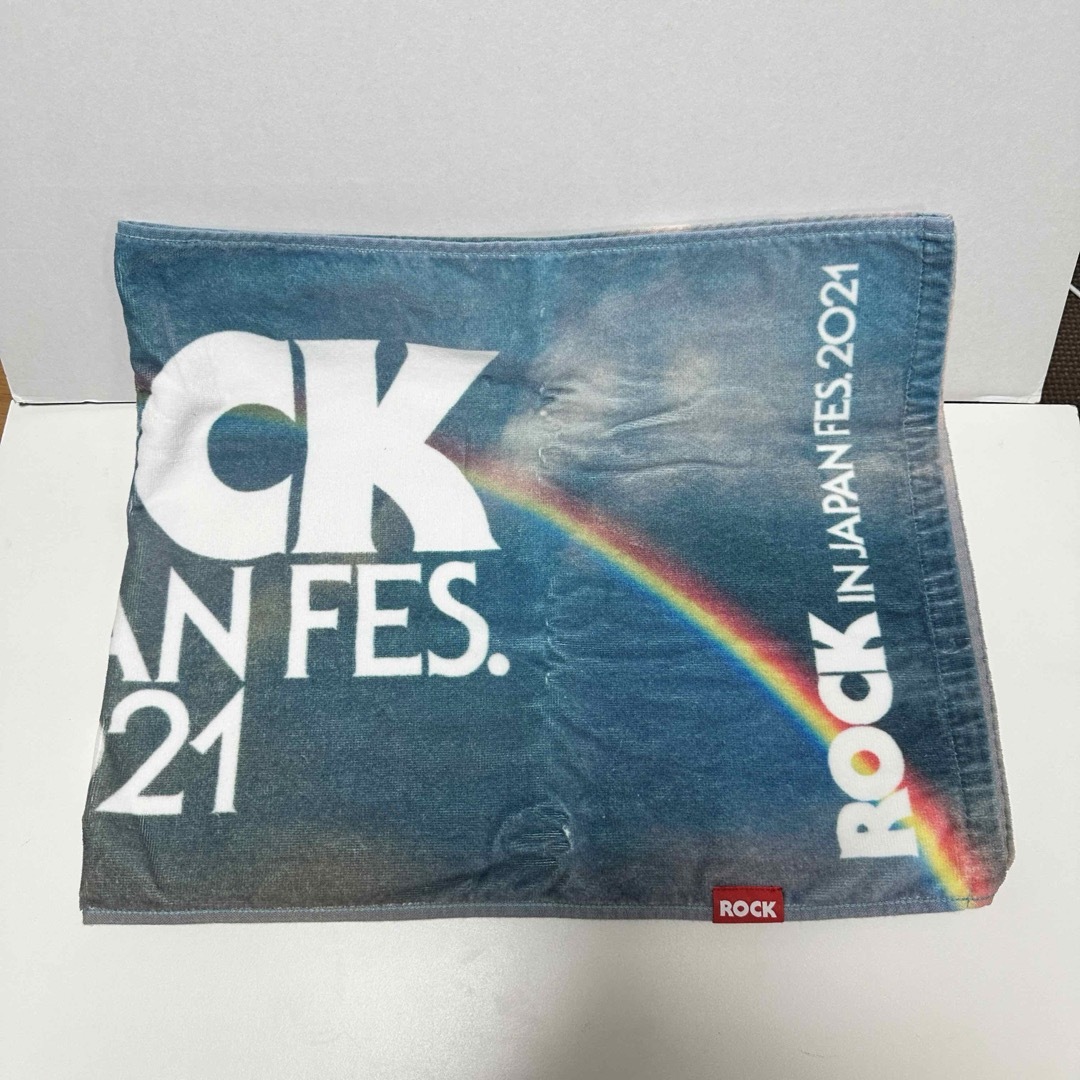 公式 ROCK IN JAPAN FES 2021 タオル ロッキン チケットの音楽(音楽フェス)の商品写真