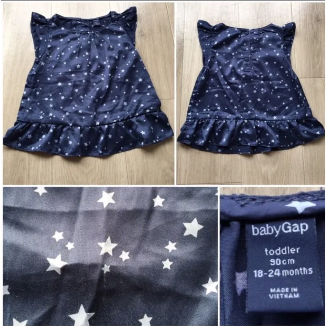 babyGAP(ベビーギャップ)の3点セット！babyGAP GAP ギャップ　ベビーギャップ　ワンピース　 キッズ/ベビー/マタニティのキッズ服女の子用(90cm~)(ワンピース)の商品写真