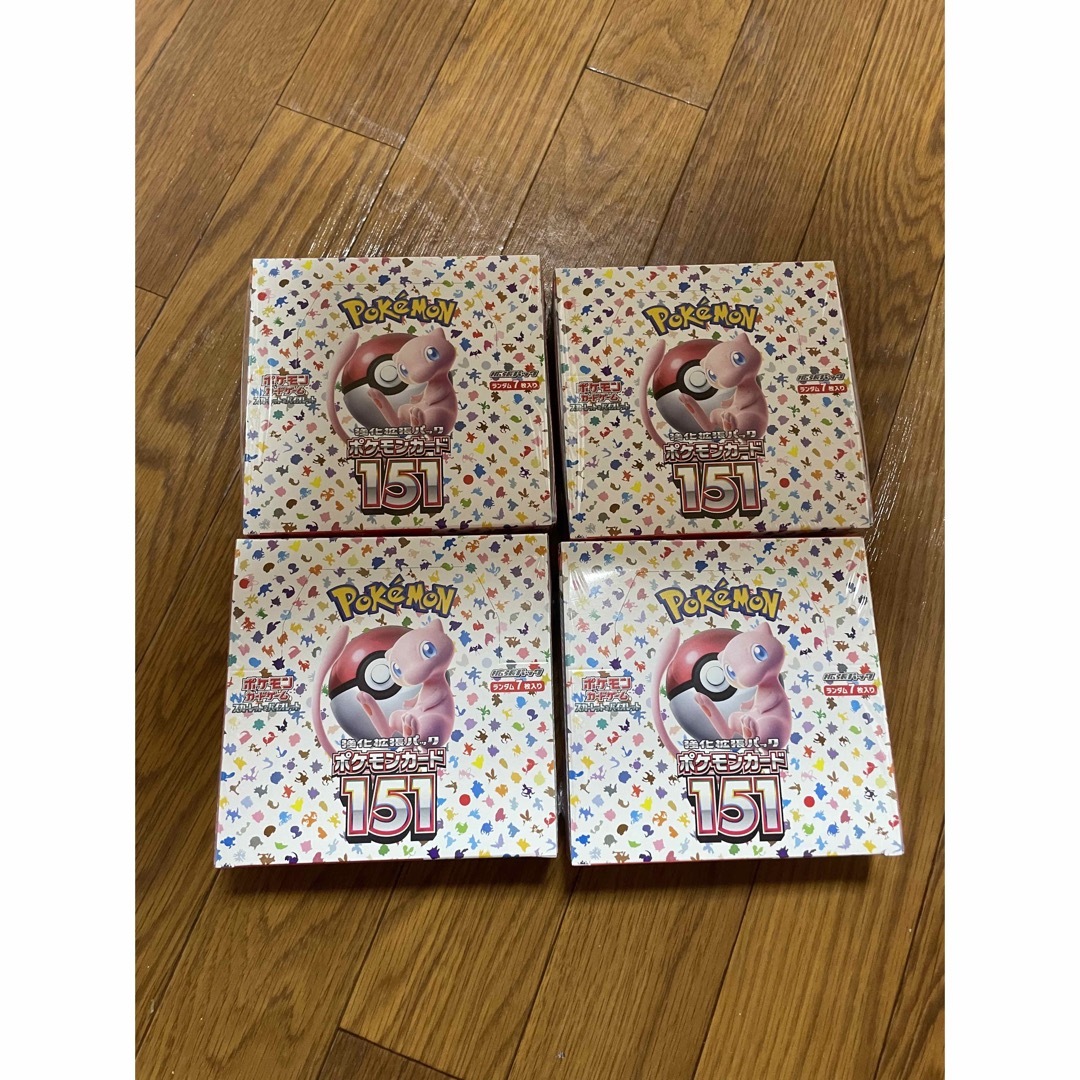 ポケモンカード151 box シュリンク付き