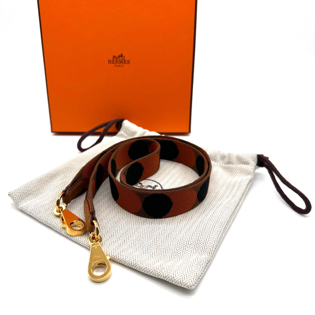 【美品】HERMES エルメス バンドリエール サングル ショルダーストラップ