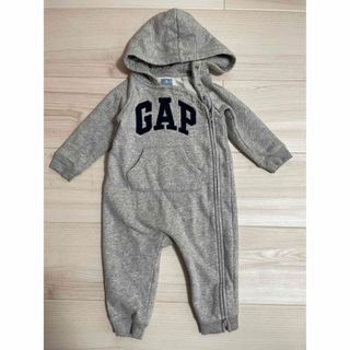 ベビーギャップ(babyGAP)のbaby GAP ロンパース　グレー(ロンパース)