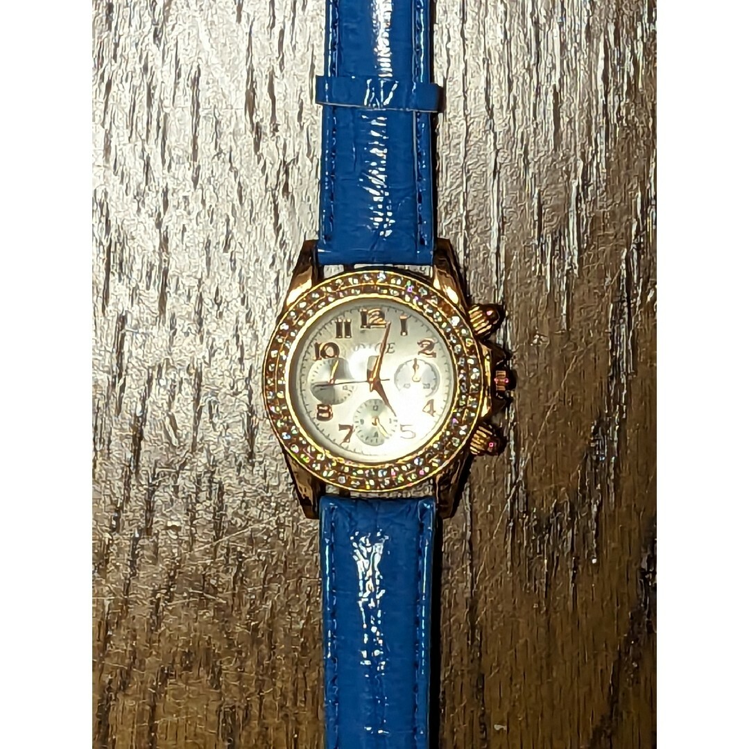 腕時計　青　ブルー　レディース　新品　未使用 レディースのファッション小物(腕時計)の商品写真
