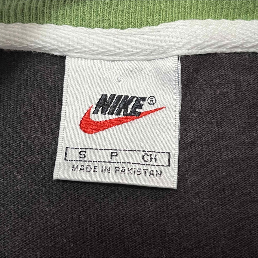 NIKE - 【NIKE】ナイキ 90s ホワイトタグ リンガーTee センターロゴの