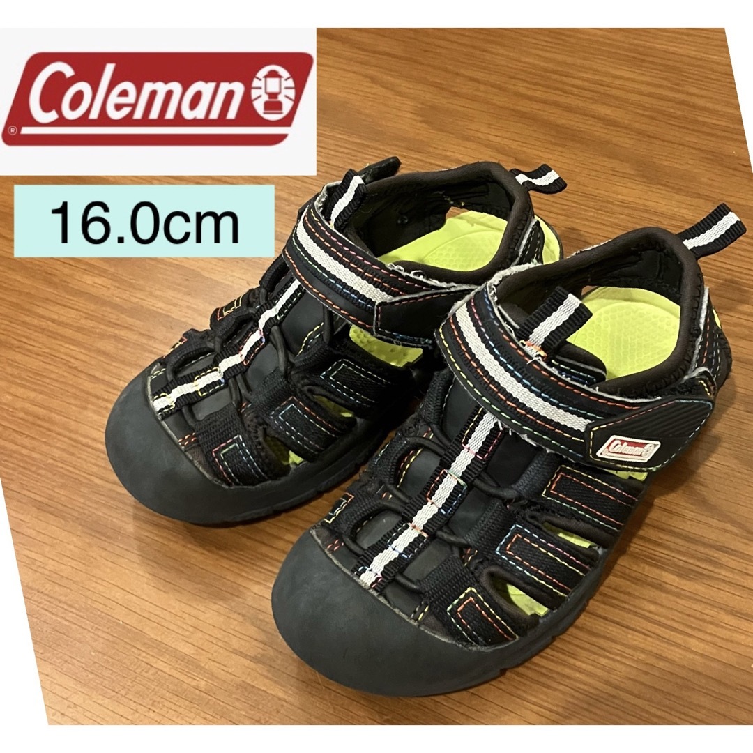 Coleman(コールマン)のコールマン　サンダル　キッズ　子供　マリンシューズ　ブラック　16cm 16.0 エンタメ/ホビーのコレクション(その他)の商品写真