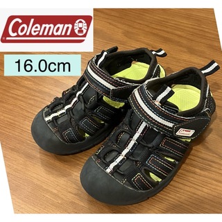コールマン(Coleman)のコールマン　サンダル　キッズ　子供　マリンシューズ　ブラック　16cm 16.0(その他)