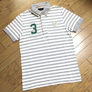 ザラ(ZARA)の美品ZARA MAN ボーダーポロシャツ　ザラ(ポロシャツ)