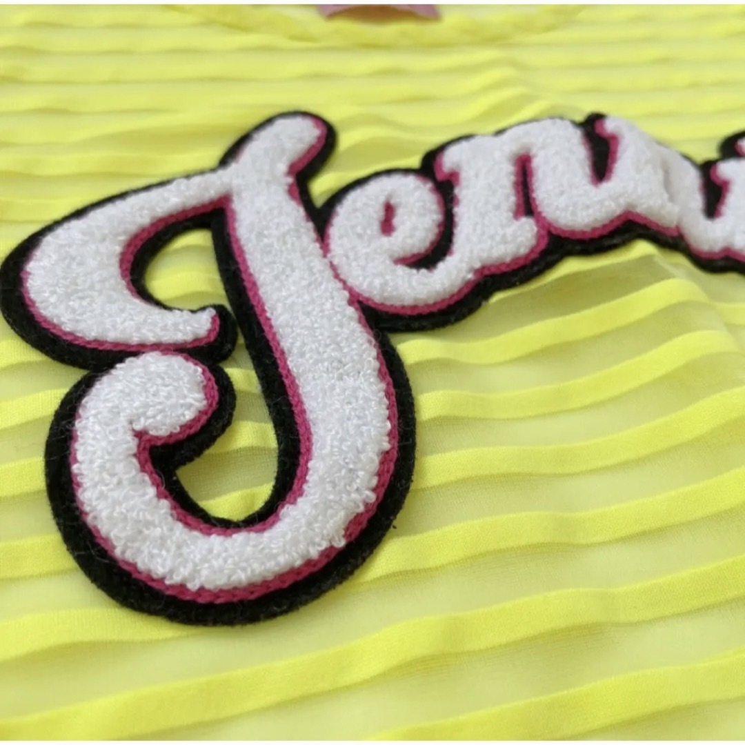 JENNI(ジェニィ)のSISTER JENNI  シスタージェニィ チュニック　イエロー160cm キッズ/ベビー/マタニティのキッズ服女の子用(90cm~)(Tシャツ/カットソー)の商品写真