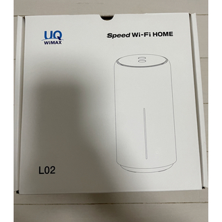 エーユー(au)のSpeed WiFi Home L02 UQ WiMAX(PC周辺機器)
