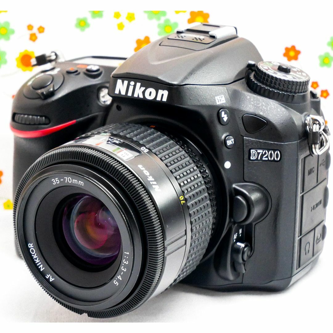 Nikon - ニコン Nikon D7200☆高性能連射！高画質☆ダブルレンズ☆WI