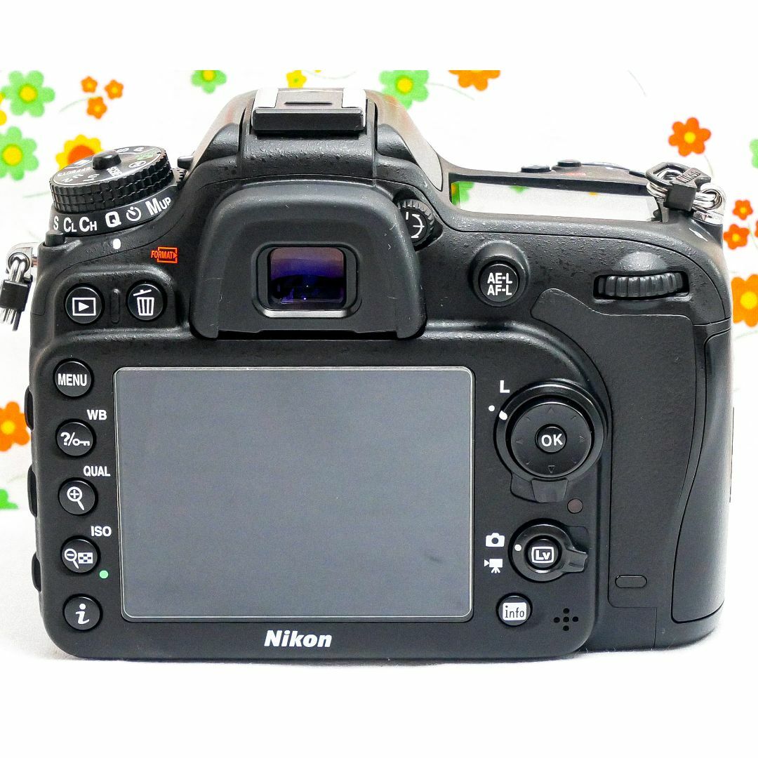 Nikon(ニコン)のニコン Nikon D7200☆高性能連射！高画質☆ダブルレンズ☆WI-FI搭載 スマホ/家電/カメラのカメラ(デジタル一眼)の商品写真