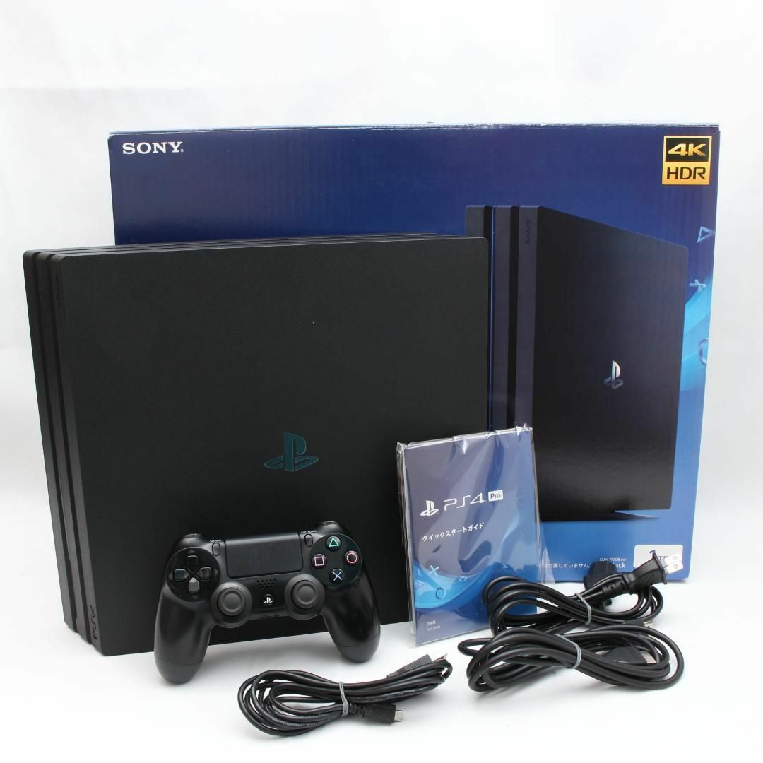 SONY PS4 pro 本体 ジェットブラック CUH-7100 1TB | www.proesmin.com