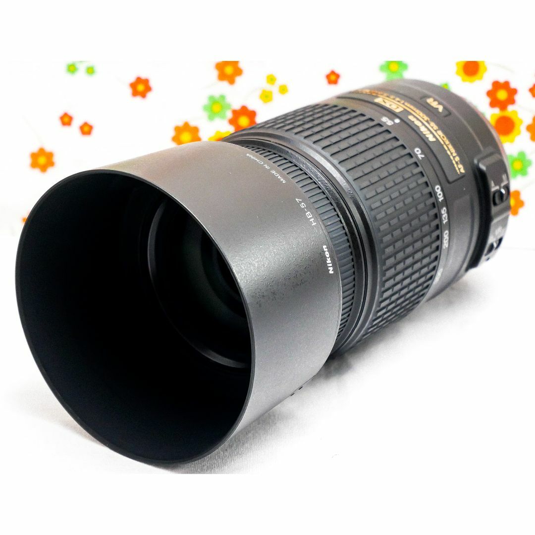 美品☆ニコン Nikon AF-S 55-300mm☆付属品多数☆超望遠レンズ