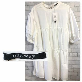 ワンウェイ(one*way)の【未着用】One way ワンウェイ　ワンピース　タグ付き　定価 ¥5,489(その他)