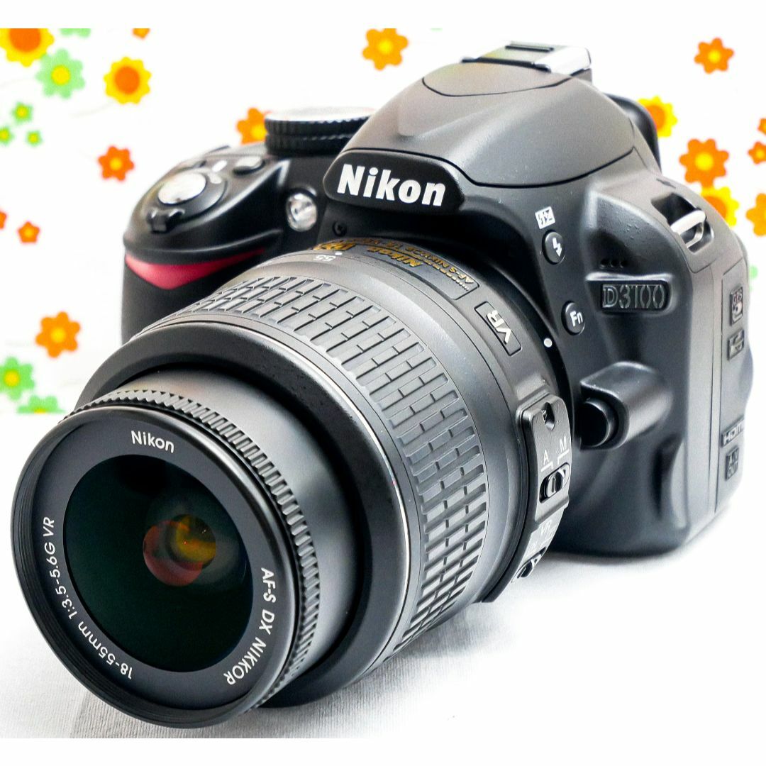 ニコン Nikon D3100☆スマホに転送♪☆一眼レフ入門におすすめ♪-