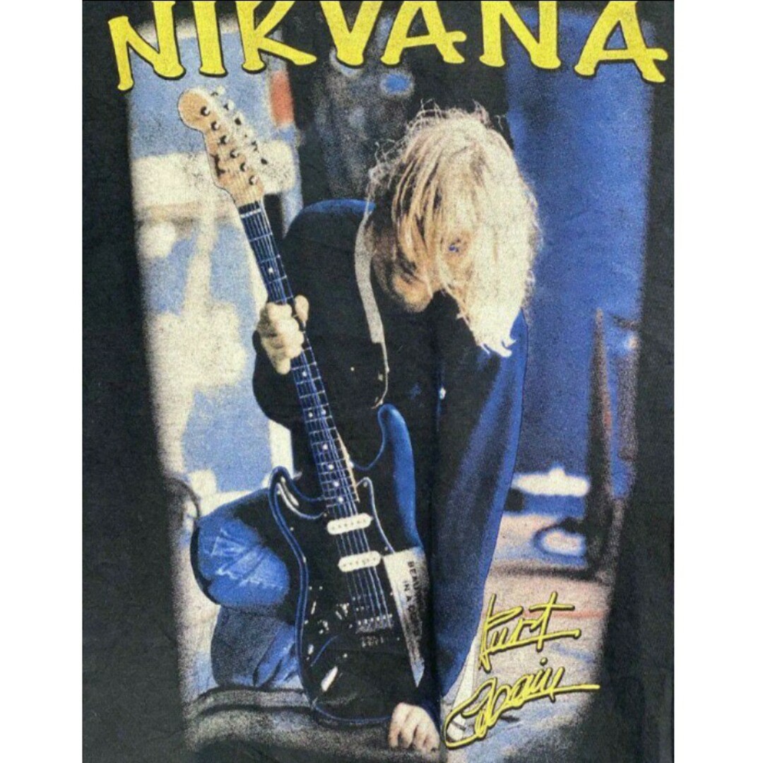 90年代 ヴィンテージ NIRVANA ニルヴァ—ナ カート コバーン Tシャツ メンズのトップス(Tシャツ/カットソー(半袖/袖なし))の商品写真