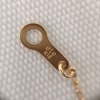 ete - ete K18YG ダイヤモンド ステーション ブレスレットの通販 by