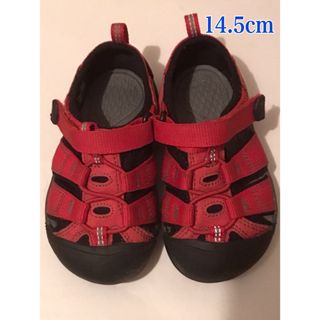 キーン(KEEN)の★良品★ KEEN サンダル 14.5cm レッド(サンダル)