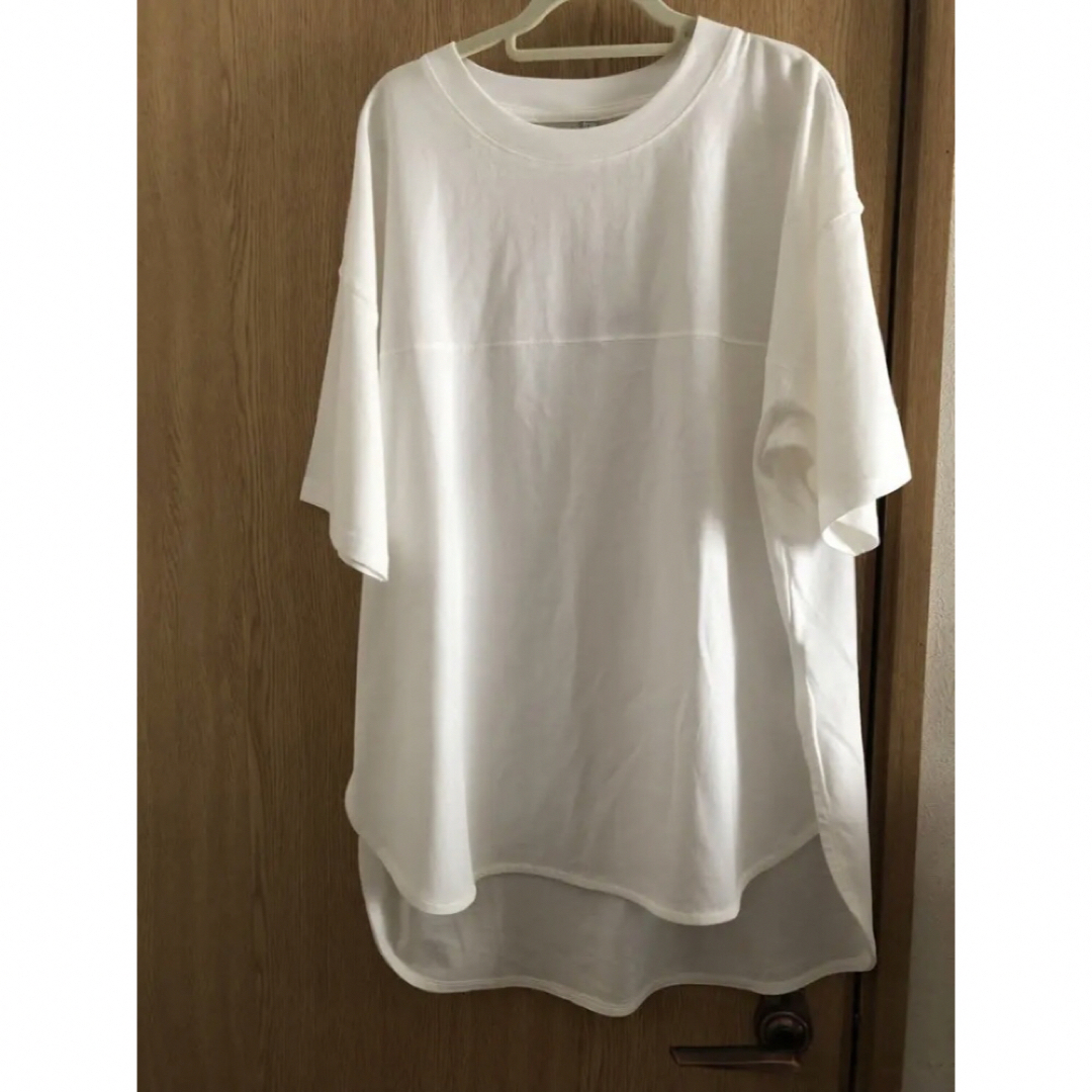 しまむら　COTTON from USA+ 半袖シャツ レディースのトップス(Tシャツ(半袖/袖なし))の商品写真