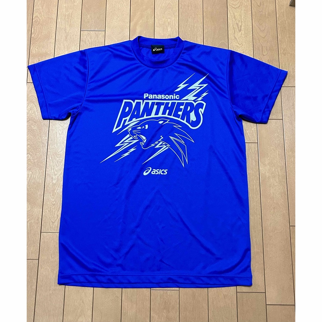 asics(アシックス)の2018-19 asics Panasonic PANTHERS Tシャツ スポーツ/アウトドアのスポーツ/アウトドア その他(バレーボール)の商品写真