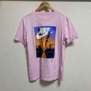 ナイキ(NIKE)の【NIKE】サンセットロゴプリントTシャツ　半袖　ビッグロゴ　夕陽　夕焼け　5(Tシャツ/カットソー(半袖/袖なし))