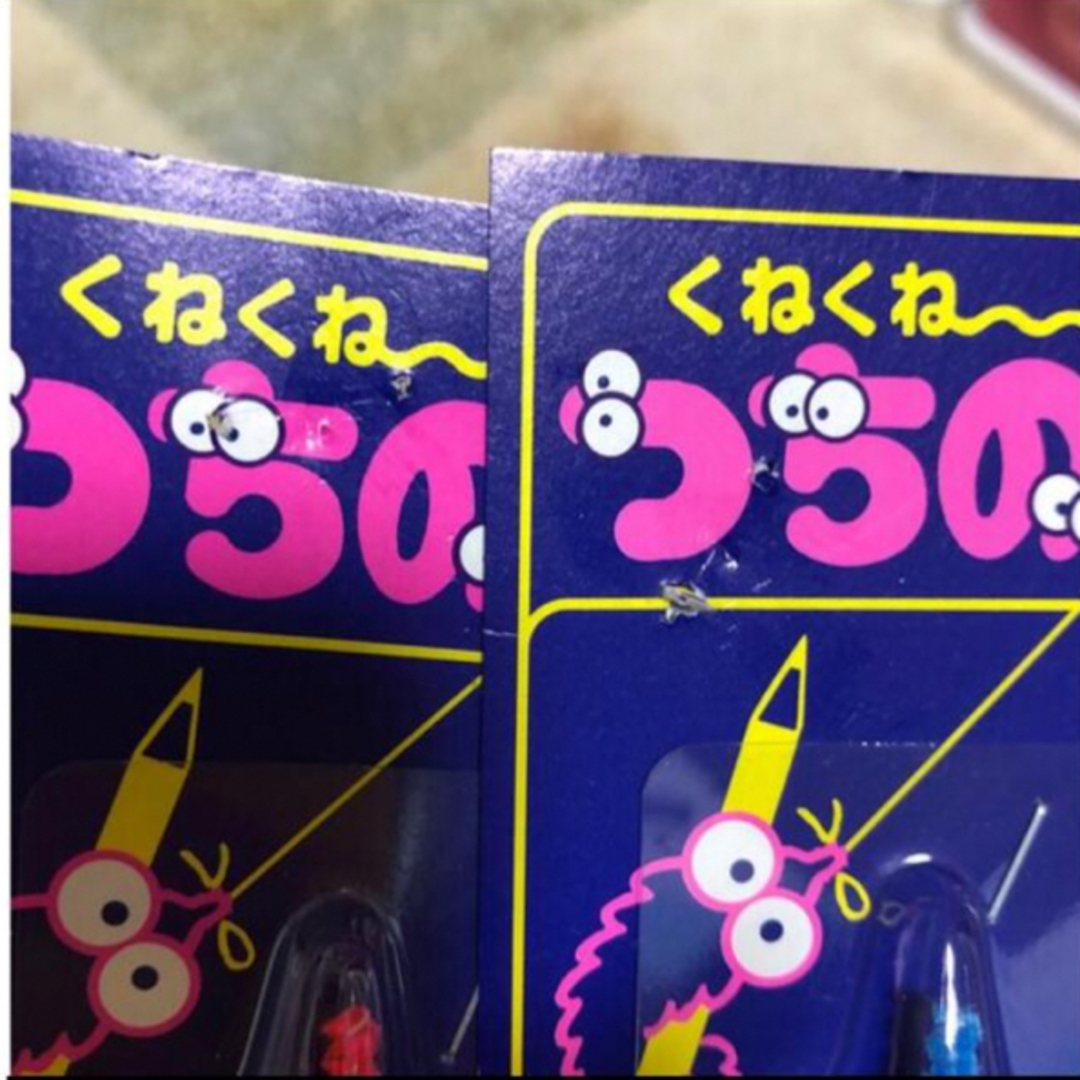 くねくねつちのこ　赤　青　2コ エンタメ/ホビーのおもちゃ/ぬいぐるみ(その他)の商品写真