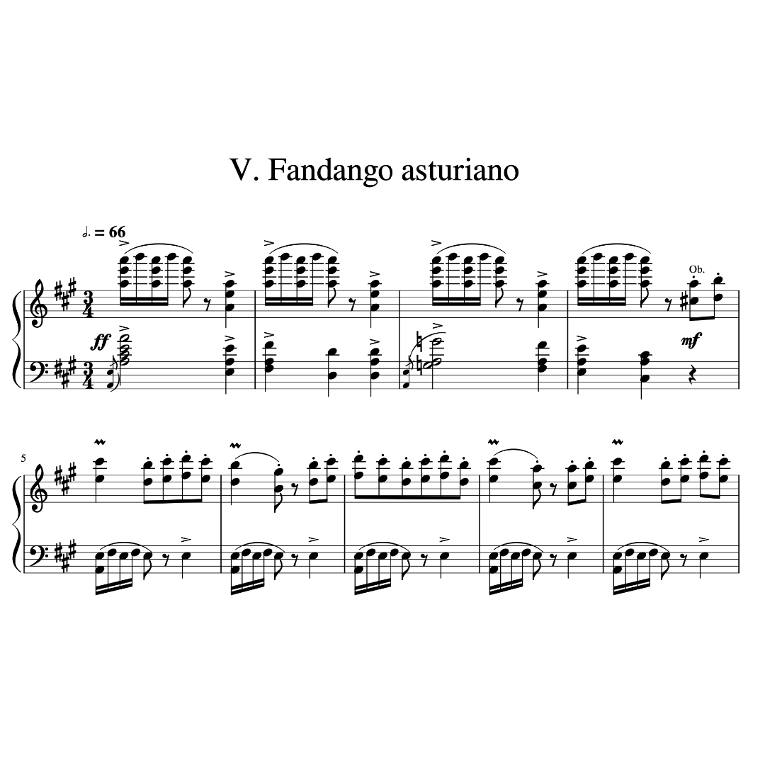 【楽譜】　R=コルサコフ　スペイン奇想曲　ピアノ独奏編曲版 楽器のスコア/楽譜(クラシック)の商品写真