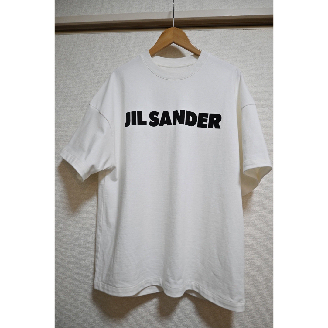 【新美品】JIL SANDER ジルサンダーロゴTシャツのSサイズ